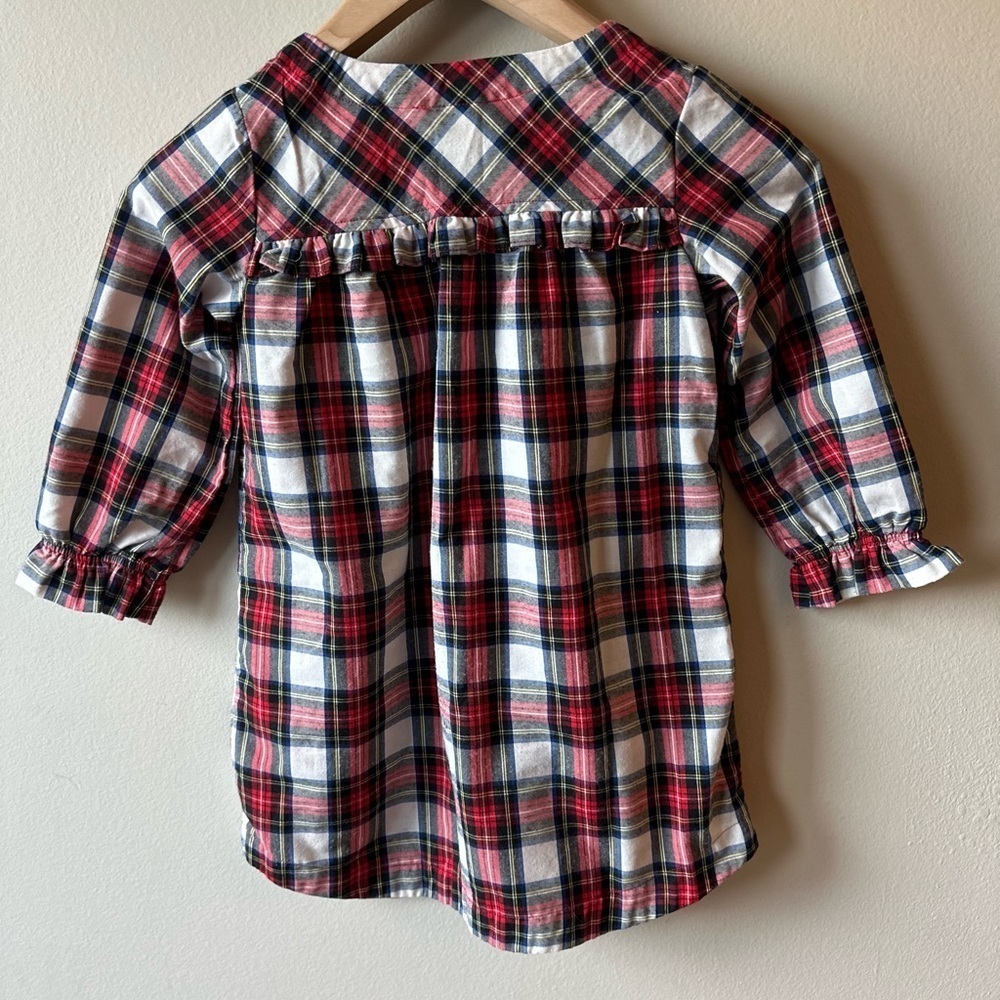 Girls Crewcuts Plaid Pajamas - Picture 3 of 3